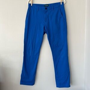 Taylrd Tech Chino Pants - Slim Fit - Royal Blue
